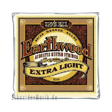Ernie Ball 2006 Earthwood Bronze, Extra Light