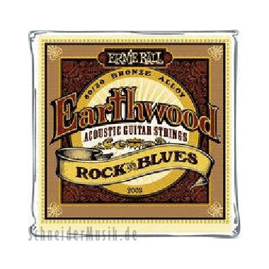 Ernie Ball 2008 Earthwood Bronze Rock & Blues