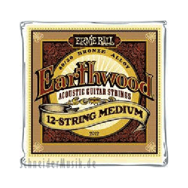 Ernie Ball 2012 Earthwood Bronze, Medium (12-string)