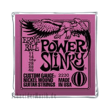 Ernie Ball 2220 Power Slinky Níquel