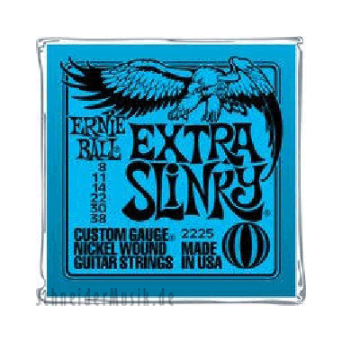 Ernie Ball 2225 Extra Slinky Nickel