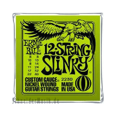 Ernie Ball 2230 Slinky Nickel 12-string