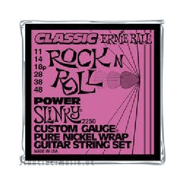 Ernie Ball 2250 Power Slinky Classic Rock'n'Roll