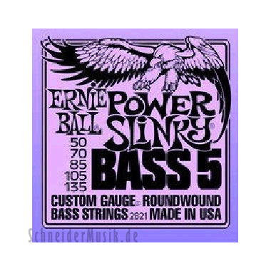 Ernie Ball 2821 Power Slinky Nickel Bass (5-string)