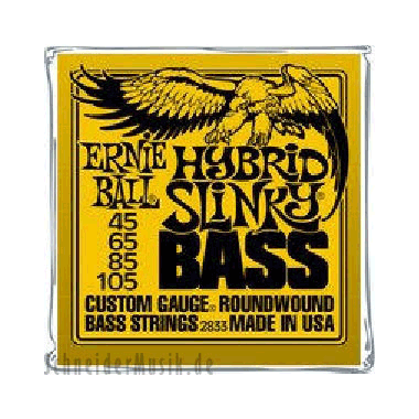 Ernie Ball 2833 Hybrid Slinky Nickel Bass