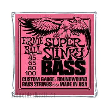 Ernie Ball 2834 Super Slinky Nickel Bass