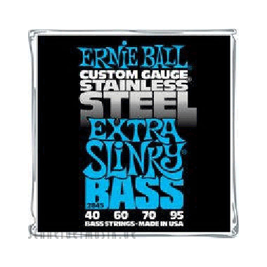 Ernie Ball 2845 Extra Slinky Stainless Steel Bass