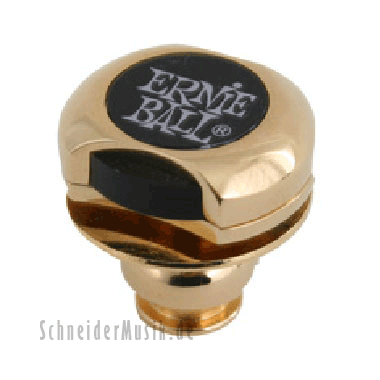 Ernie Ball 4602 Strap Lock - Gold (2-pack)