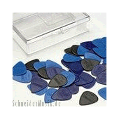 Ernie Ball 9133 Nylon Picks, mixed assortment (Box of 50 picks)