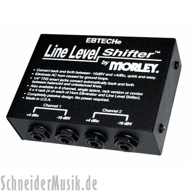 EBTECH LLS-2 Hum Line Level Shifter LLS 2