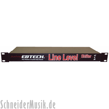 EBTECH LLS-8-XLR Hum Line Level Shifter LLS 8 XLR