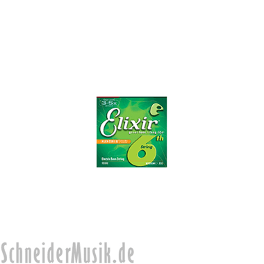 Elixir 15332 Bass Ultra-Thin NANOWEB Coating, 6th Medium C