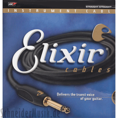 Elixir 92530 Instrument Cable, straight - straight, 9,1 m