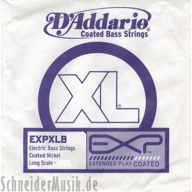 D'Addario EXPXLB105 Bass EXP Coated Nickel Wound, Long Scale