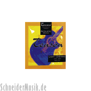 Tenson Acoustic Bronze, Light (12-string)