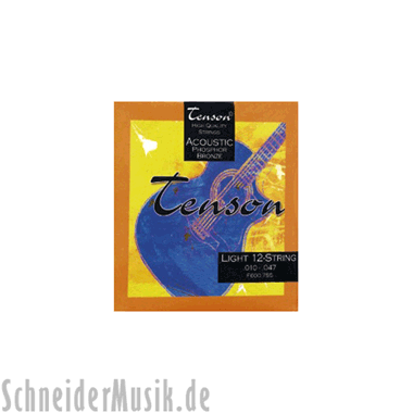 Tenson Acoustic Phosphor Bronze, Light (12-string)