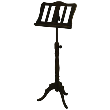 Chester Music Stand (Maple Wood walnut-coloured)