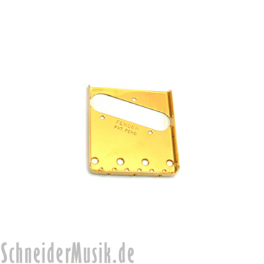 Fender 005-3683-000 Vintage Tele - Bridge Plate, gold