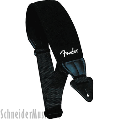 Fender 099-0663-000 Neoprene Bass Strap black, short (38\"-50\")