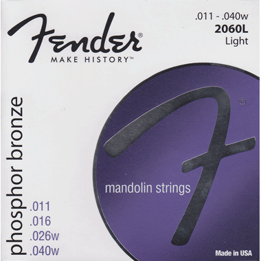 Fender 2060L Phosphor Bronze Mandolin, light (Loop End)