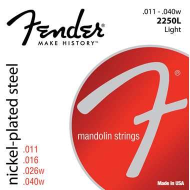 Fender 2250L Mandolin Nickel-Plated Steel, light (Ball End)