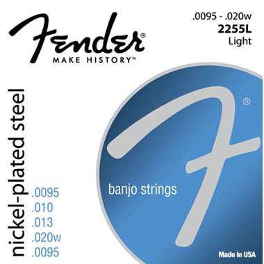 Fender 2255L Nickel-Plated Steel Banjo (Loop End)
