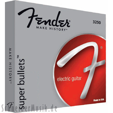 Fender 3250M Super Bullets - Nickel-Plated Steel Bullet End