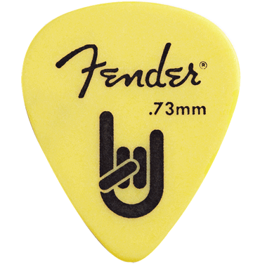Fender ROCK ON! Touring Picks - yellow 0.73 mm