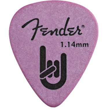 Fender ROCK ON! Touring Picks - purple 1.14 mm