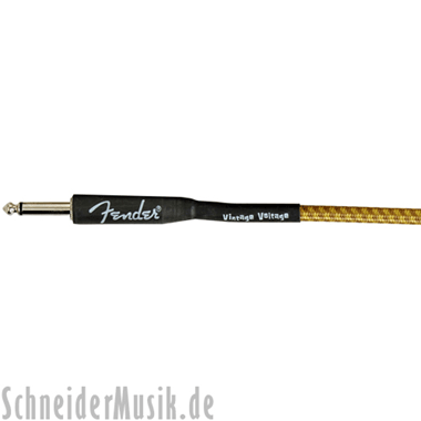 Fender VINTAGE VOLTAGE Cable - Vintage Tweed 18Ft. (5.4m)