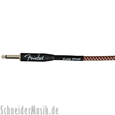 Fender VINTAGE VOLTAGE Cable - Brown Oxblood 18Ft. (5.4m)