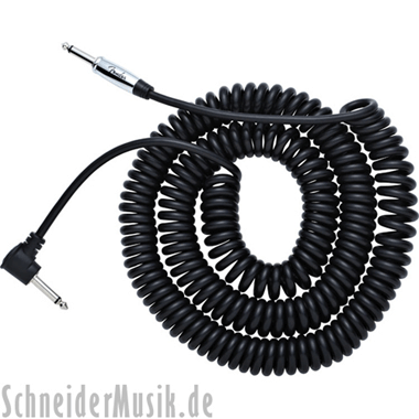 Fender Premium KOIL KORDS Instrument Cable, straight - w/right angle 30Ft. (9.0m)