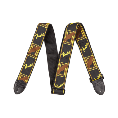 Fender 099-0681-000  2" Monogrammed Correa black/yellow/brown