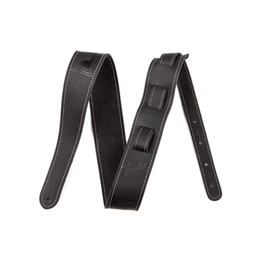 Fender 099-0681-006 Monogrammed Leather Strap, black