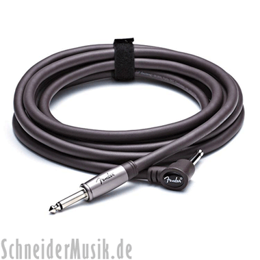 Fender Premium GOLD Acoustasonic Cable, straight - w/right angle 12Ft. (3.6m)