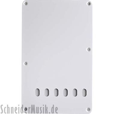 Fender 099-1320-000 Stratocaster® Back Plate - 1-ply, white