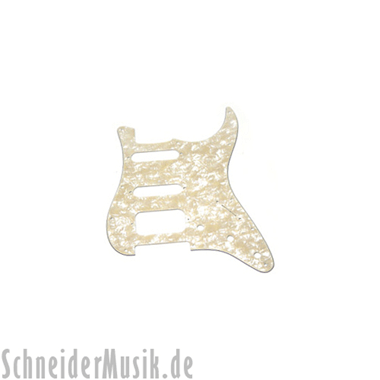 Fender Standard Stratocaster® (11 Hole) Pickguard H/S/S - 4-ply, white pearl