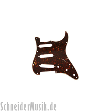 Fender '62 Stratocaster® (11 Hole) Pickguard S/S/S - 4-ply, tortoise shell