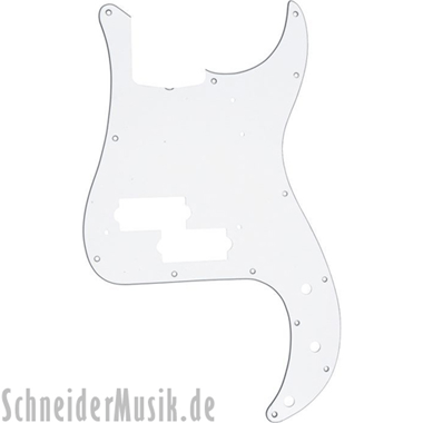 Fender '62 Precision Bass® (13 Hole) Pickguard - 3-ply, white