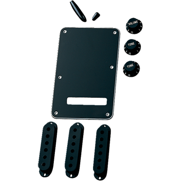 Fender 099-1363-000 Strat® Accessory Kit, black