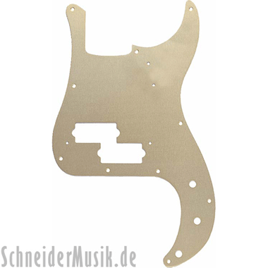 Fender '57 Precision Bass® (10 Hole) Pickguard - 1-ply, gold anodized