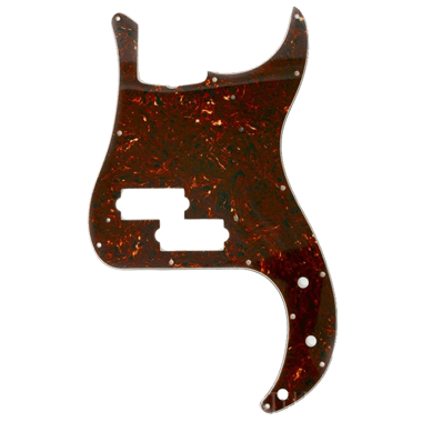 Fender '62 Precision Bass® (13 Hole) Pickguard - 4-ply, tortoise shell