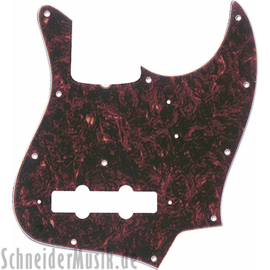 Fender '62 Jazz Bass® (11 Hole) Pickguard - 4-ply, tortoise shell