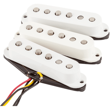 Fender Tex-Mex Strat® - Set of 3 Pickups (bridge/middle/neck) white