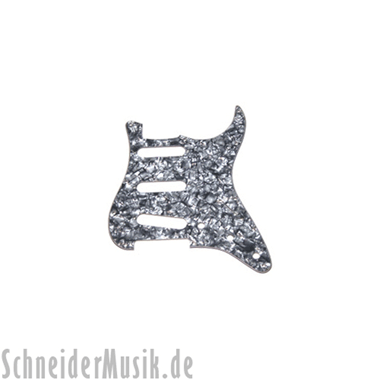 Fender Standard Stratocaster® (11 Hole) Pickguard S/S/S - 4-ply, black pearl