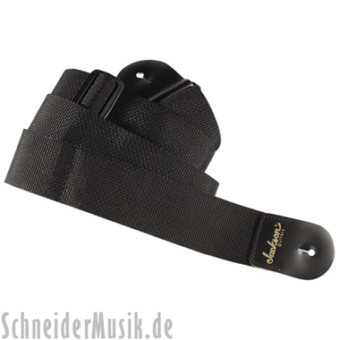 Jackson 299-0662-006 Jackson 2" Poly Correa, black with Logo, extra long
