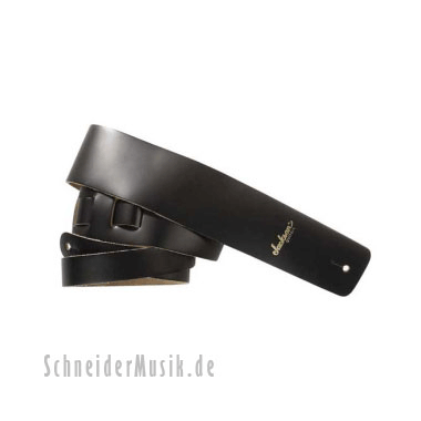 Jackson 299-0663-006 Jackson Leather Strap, black with Logo, extra long