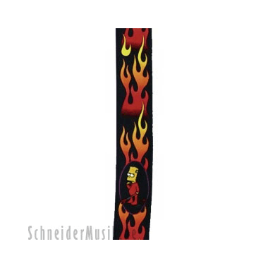 Grover Allman strap The Simpsons "Bart Devil/Flames"