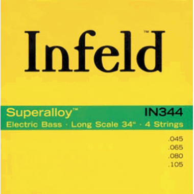 Thomastik INFELD IN344 Bass Superalloy Roundwound, long scale 34''