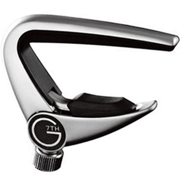 G7th NEWPORT Capo 6-string, silver